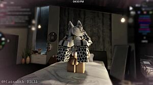 Pounding Cute Follower's Ass in Cow Costume Hits Deep~