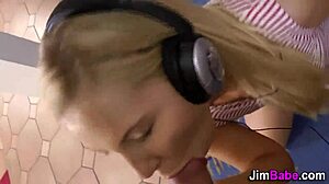 old dude rams horny teen pussy in hardcore pov skirt stockings fuck