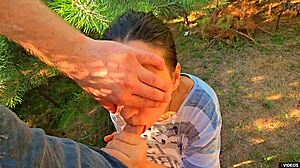 rubbing her panties got my horny stepsis craving that cumshot explosion