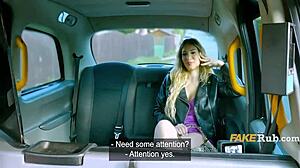 WOW Venezuelan Wife Rides Cabbie Cock Backseat Doggystyle Public!