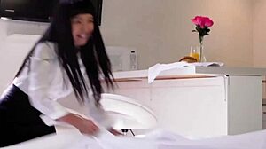 early morning with this redhead's wet hairy pussy begging for attention