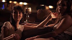 Babysitter lesbian tease fingering scissoring allherluv closeup?