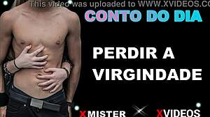 Brazilian Amateur Loses Virginity Erotically