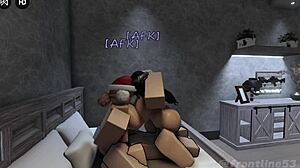 Two Horny Huge-Titted Sluts I Met Ingame Beg for Monster Cock Threesome Pounding Part 2!