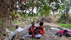 Huge BBW Ass Worshipped Backstage Outdoors