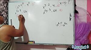 Erotic Nerdy Asian Bedroom Math X Y Session