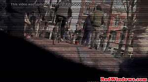 uhh stockinged dutch hooker gets her trimmed pussy pounded close up