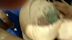 waking up to hot blonde milf bent over for bareback doggystyle ass gaping