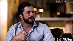 tiny tattooed blonde bent over for hung stud rough doggystyle pounding