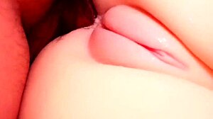 Lonely Guys Double Penetrate Cute Shaved Fuck Dolls' Big Hairless Pussies Up Close