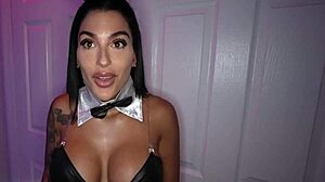 horny hotwife bunny rides another bbc 😍 cheating vibes got her dripping wet