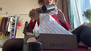 Can You Believe How Perfect These New Heels Look on Her Feet!