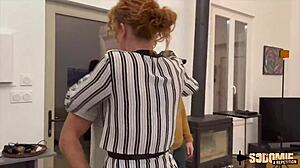 stella the petite french slut begs for brutal anal pounding in lingerie