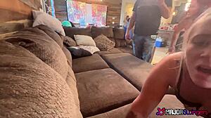 Rome Major and James Hardon Pound Sub Peaches in Multi-Partner 3some