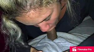 Brutal Face Fucking Deepthroat On Girl's Nice Big Boobs Ends Facial