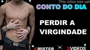 Brazilian Amateur Loses Virginity Erotically