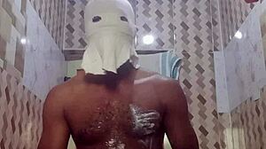 Intense Erotic Homemade Bath Masturbation with Huge Naked Curves