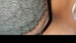 Whoa this pretty ebony babe gets her tits sucked while fingered hard 😍🔥