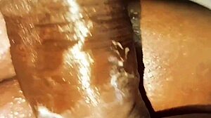 bhabhi moans deeply as devar fucks her big ass doggystyle with huge pussy lips spread