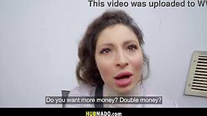 Whoa, watch her devour big dick publicly before wild POV pounding!