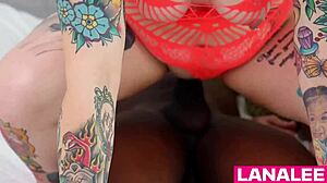 stepmom lana lee can't resist seducing stepdaughter's boyfriend for huge black cock threesome squirting taboo fun