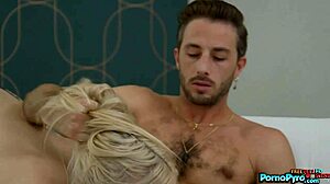 babysitter kay lovely wants to ride big brother's lucas frost cock all night long?