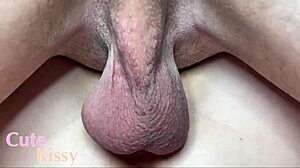Muscular creampie floods big pussy lips
