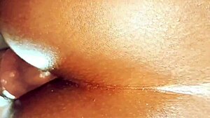 bhabhi moans deeply as devar fucks her big ass doggystyle with huge pussy lips spread