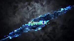 johnnygoodluck smashes april snow's stockings-clad redhead pussy in garage 3way spit-roast?