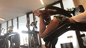 wanna get sweaty and sexy right here in gym?