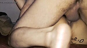boss shoves thick monster cock deep into my tight latina teen pussy during hardcore homemade fuck