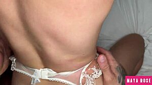 Maximo Garcia destroys my tight ass with rough pounding fingering and massive creampie finish