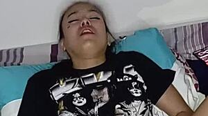 Best amateur Latina brunettes masturbate with dildos toys in hot solo compilation