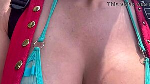 artemisia love flashes massive italian milf tits up close