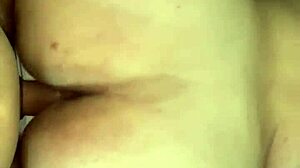 amateur bbw chubby fat ass filled again with hot creamy load deep inside