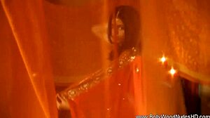 heart racing for erotic india princess rosy red's sensual nude dance solo