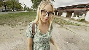 i risked it all sucking stranger's huge cock outdoors and gulped his load down