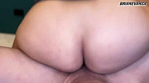 horny latina brian evansx bends over for doggystyle, rides cock cowgirl in hot uncensored sex