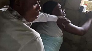 Wife Caught Bent Over Getting Pounded by Big Black Cock in Outdoor Creampie Frenzy!