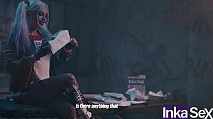 superman rams harley's bat up her tight ass