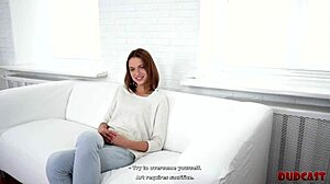 Agent pounds flexible skinny russian teen shaved pussy doggystyle cowgirl