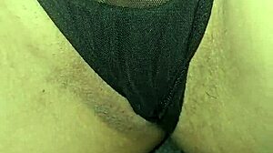 My teacher joins me for steamy dildo play part 1