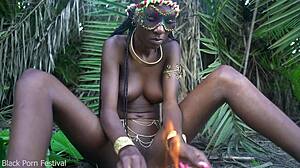 damn that african tribe girl's tiny waist and perky tits in the forest got me hooked bad