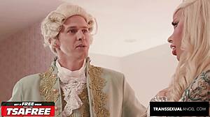 Trans Orgy Princesses Ride Monster Cocks Led by Aubrey Kate!