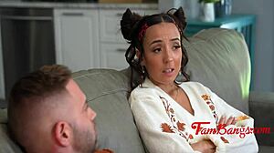 I Pretended to Sleep Watching Father-in-Law's Desperate Porn Wank - Fambangs