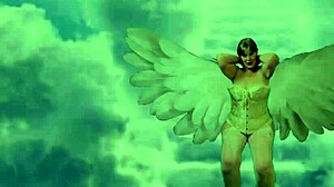 Granny Carmen Angel Deepthroats Cock in Homemade POV Close-Up