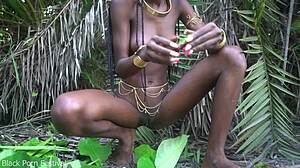 damn that african tribe girl's tiny waist and perky tits in the forest got me hooked bad