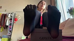 Can You Believe How Perfect These New Heels Look on Her Feet!