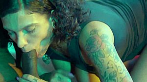 damn this tattooed brazilian with huge ass and sexy feet gives the hottest interracial footjob ever 👅🍑🔥💦