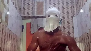 Intense Erotic Homemade Bath Masturbation with Huge Naked Curves